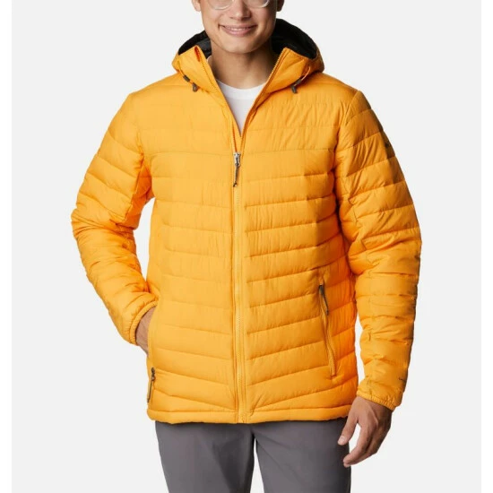 Columbia Men's Slope Edge™ Hooded Insulated Jacket - Tall Stone Green