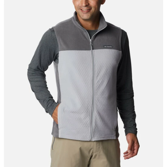 Columbia Men's Overlook Trail™ Vest Columbia Grey, City Grey - Image 9