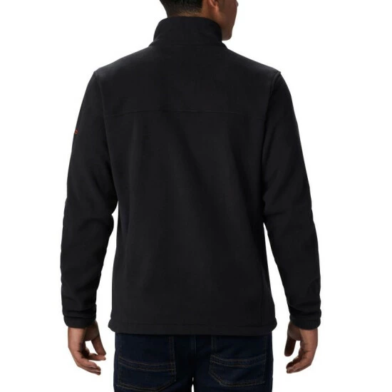 Columbia Men's Collegiate Flanker™ III Fleece Jacket - Oregon State Osu - Black Selected - Image 2
