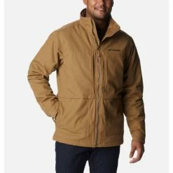 Columbia Men's Loma Vista™ II Jacket Black, Mountain Red Check Print