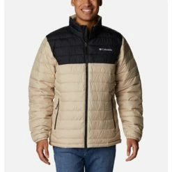 Columbia Men's Powder Lite™ Insulated Jacket Warm Copper, Black