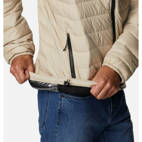 Columbia Men's Powder Lite™ Insulated Jacket Warm Copper, Black - Image 7