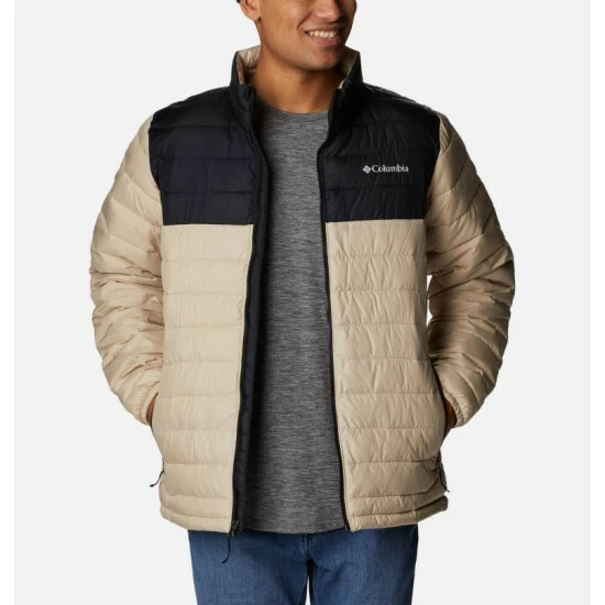 Columbia Men's Powder Lite™ Insulated Jacket Warm Copper, Black - Image 8