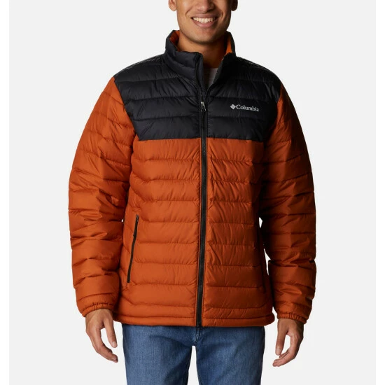 Columbia Men's Powder Lite™ Insulated Jacket Warm Copper, Black - Image 11