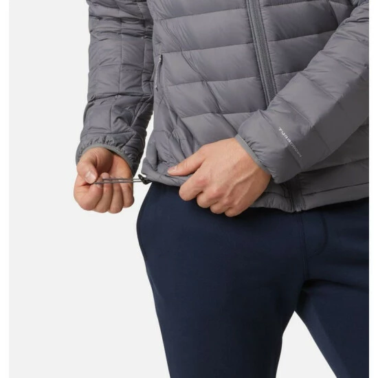 Columbia Men's Voodoo Falls™ 590 TurboDown™ Hooded Puffer Jacket Collegiate Navy - Image 6