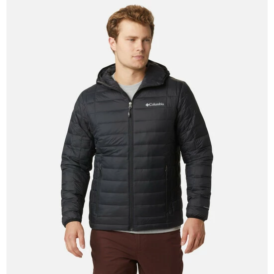 Columbia Men's Voodoo Falls™ 590 TurboDown™ Hooded Puffer Jacket Collegiate Navy - Image 11