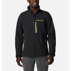 Columbia Men's Collegiate Ascender™ II Softshell Jacket - Oregon Uo - Black Selected