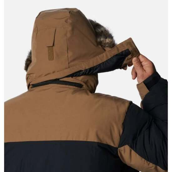 Columbia Men's Marquam Peak Fusion™ Omni-Heat™ Infinity Insulated Parka - Big Metal, Shark - Image 8