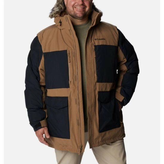 Columbia Men's Marquam Peak Fusion™ Omni-Heat™ Infinity Insulated Parka - Big Metal, Shark - Image 11