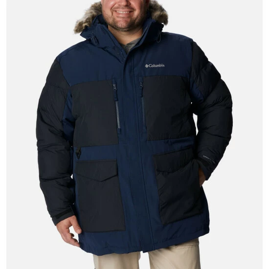 Columbia Men's Marquam Peak Fusion™ Omni-Heat™ Infinity Insulated Parka - Big Metal, Shark - Image 13