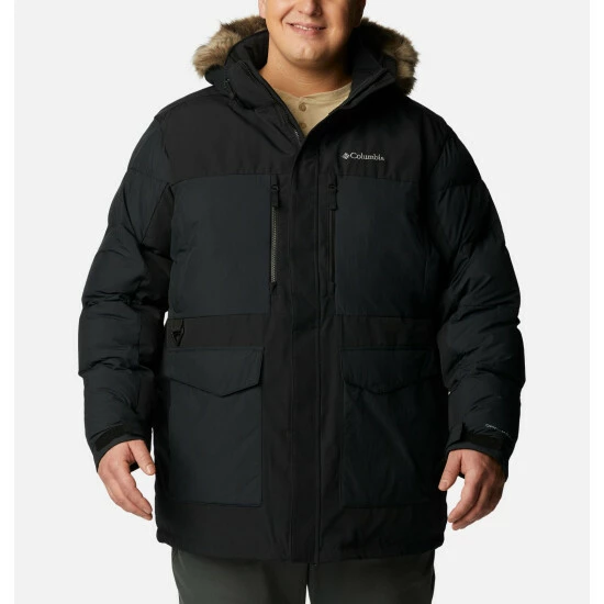 Columbia Men's Marquam Peak Fusion™ Omni-Heat™ Infinity Insulated Parka - Big Metal, Shark - Image 14