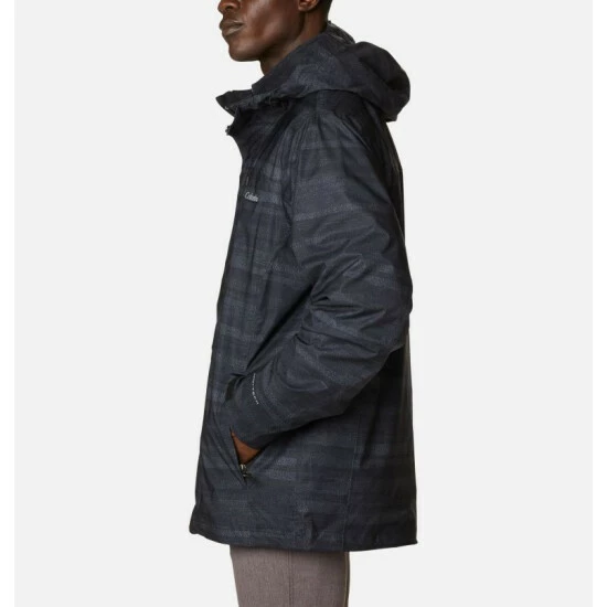 Columbia Men's Golden Grove™ Rain Shell Mountain Red - Image 3