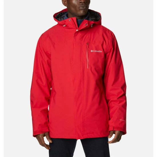 Columbia Men's Golden Grove™ Rain Shell Mountain Red - Image 8