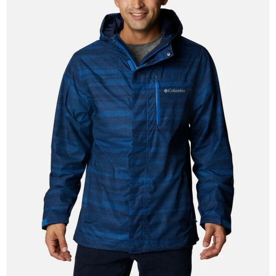 Columbia Men's Golden Grove™ Rain Shell Mountain Red - Image 11