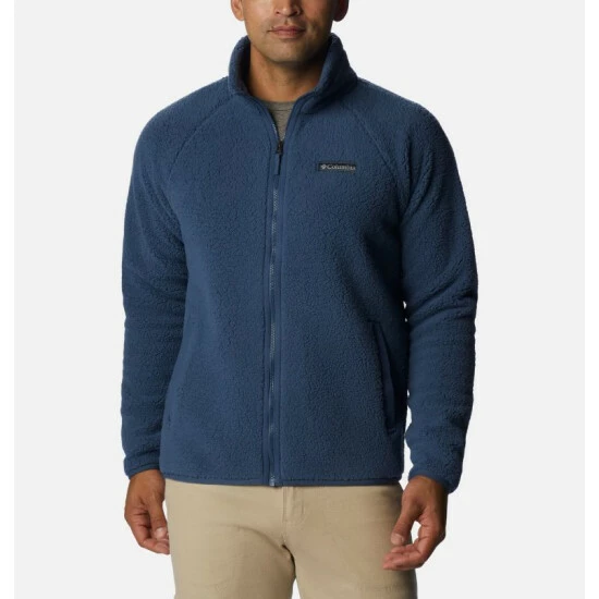 Columbia Men's Winter Warmth™ Heavyweight Fleece Jacket Dark Mountain Selected