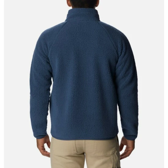 Columbia Men's Winter Warmth™ Heavyweight Fleece Jacket Dark Mountain Selected - Image 2