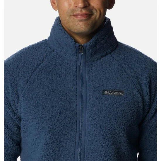 Columbia Men's Winter Warmth™ Heavyweight Fleece Jacket Dark Mountain Selected - Image 4