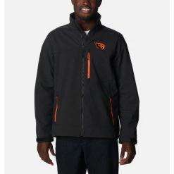Columbia Men's Collegiate Ascender™ II Softshell Jacket - Oregon State Osu - Black Selected