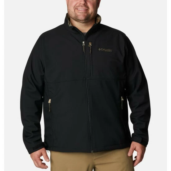 Columbia Men’s PHG Ascender™ Softshell Jacket - Big Zinc, Rt Edge