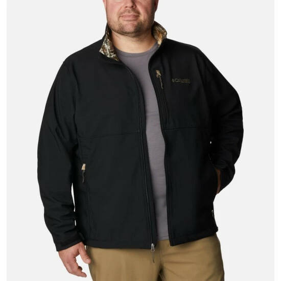 Columbia Men’s PHG Ascender™ Softshell Jacket - Big Zinc, Rt Edge - Image 8