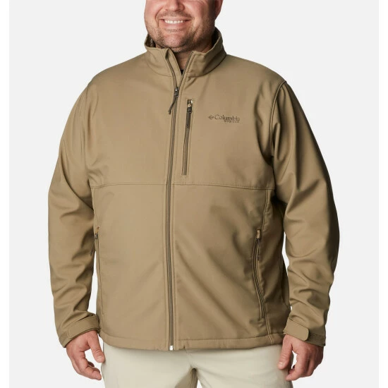 Columbia Men’s PHG Ascender™ Softshell Jacket - Big Zinc, Rt Edge - Image 11
