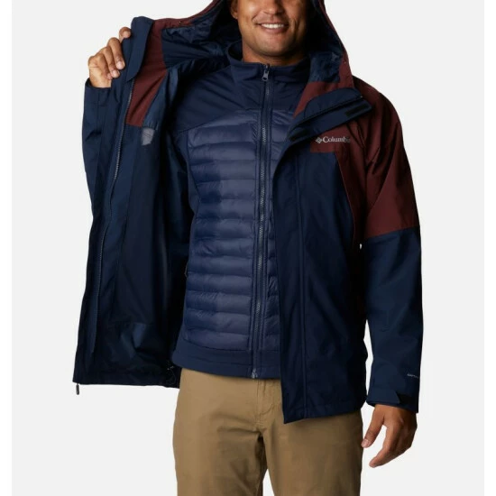 Columbia Men's Canyon Meadows™ Omni-Heat™ Infinity Interchange Jacket Black - Image 5