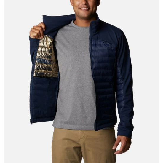 Columbia Men's Canyon Meadows™ Omni-Heat™ Infinity Interchange Jacket Black - Image 12