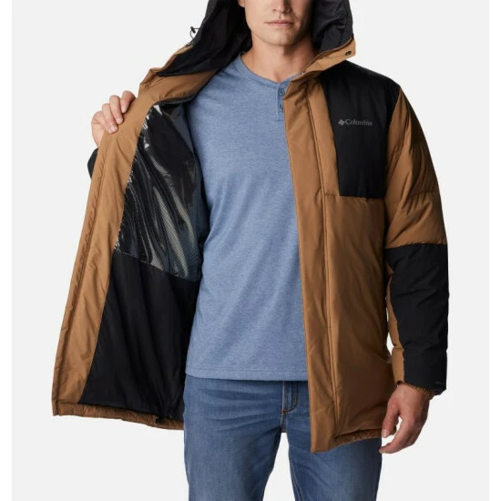 Columbia Men's Aldercrest™ Down Parka Collegiate Navy - Image 5