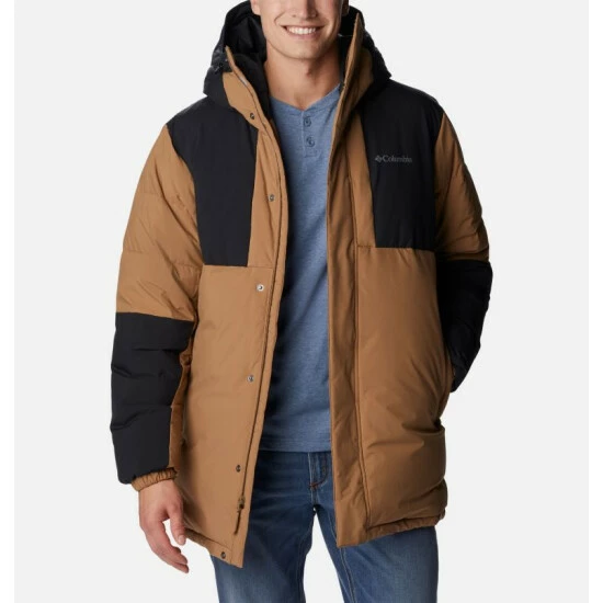 Columbia Men's Aldercrest™ Down Parka Collegiate Navy - Image 8
