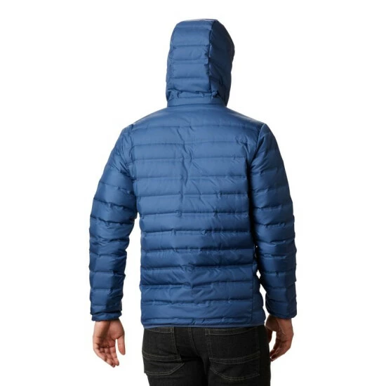 Columbia Men's Lake 22 Down Hooded Jacket Warm Copper - Image 2