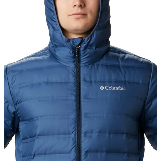 Columbia Men's Lake 22 Down Hooded Jacket Warm Copper - Image 4