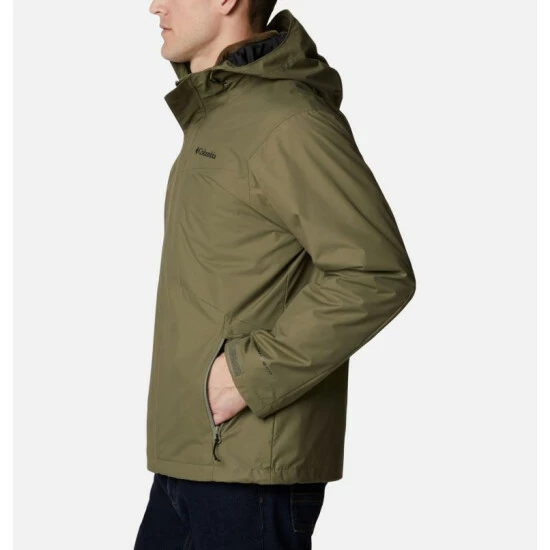 Columbia Men's Tunnel Falls™ Interchange Jacket Stone Green Selected - Image 3