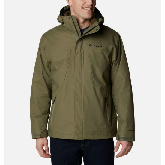 Columbia Men's Tunnel Falls™ Interchange Jacket Stone Green Selected - Image 10