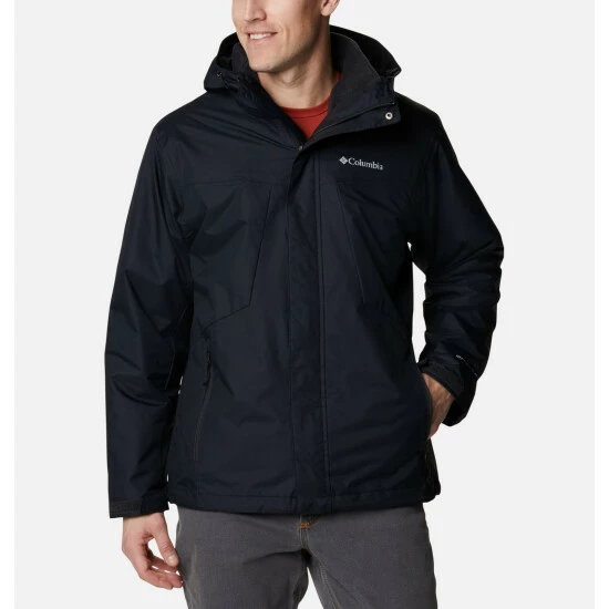 Columbia Men's Tunnel Falls™ Interchange Jacket Stone Green Selected - Image 11