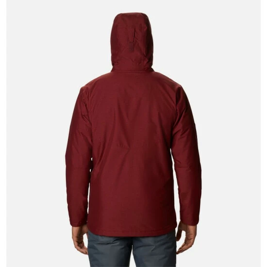 Columbia Men's Last Tracks™ Insulated Ski Jacket - Tall Black - Image 2