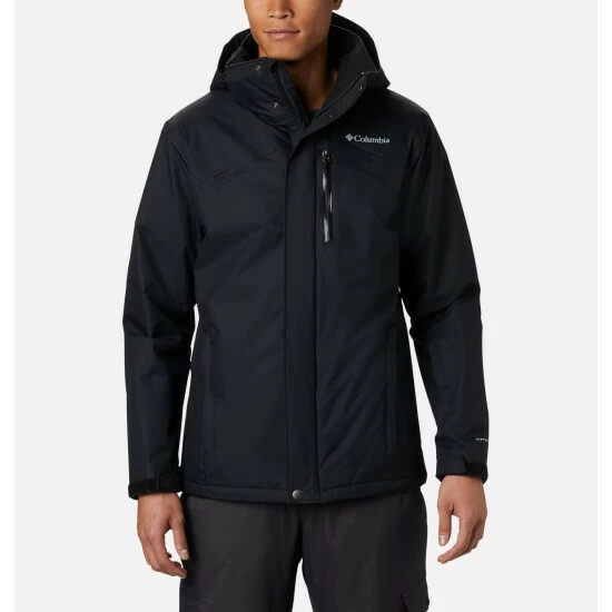 Columbia Men's Last Tracks™ Insulated Ski Jacket - Tall Black - Image 12