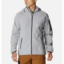 Columbia Men's Tall Heights™ Hooded Softshell Jacket Dark Mountain