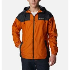 Columbia Men's Flash Challenger™ Windbreaker Jacket Ancient Fossil, Black