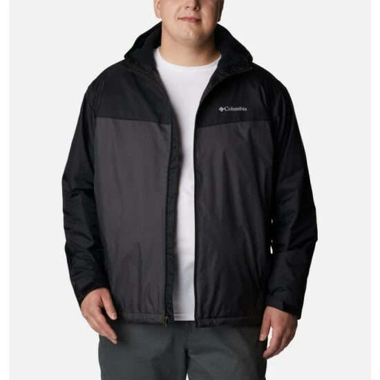 Columbia Men's Glennaker™ Sherpa Lined Jacket - Big Shark, City Grey - Image 7