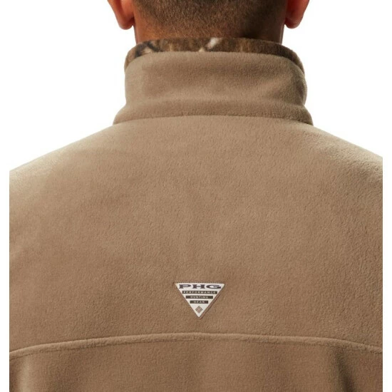 Columbia Men's PHG Fleece Jacket Black, Rt Edge - Image 3