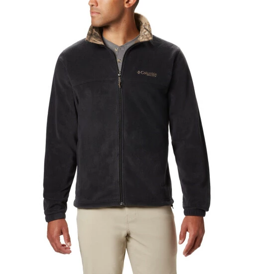Columbia Men's PHG Fleece Jacket Black, Rt Edge - Image 9