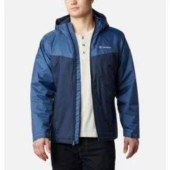 Columbia Men's Glennaker™ Sherpa Lined Jacket Night Tide, Collegiate Navy Selected
