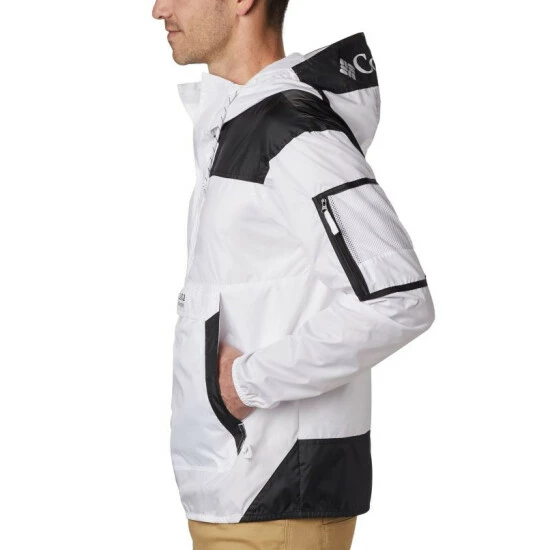 Columbia Men's Challenger™ Windbreaker Anct Fssl Floriculture Print, Anct Fssl - Image 3