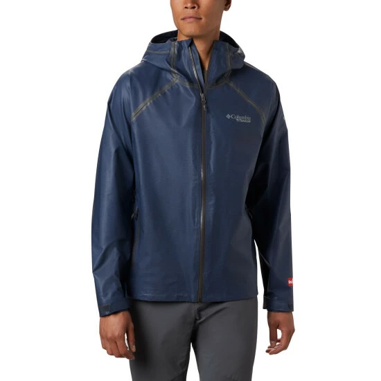 Columbia Men’s OutDry™ Ex Reign Jacket Charcoal Heather Selected - Image 10