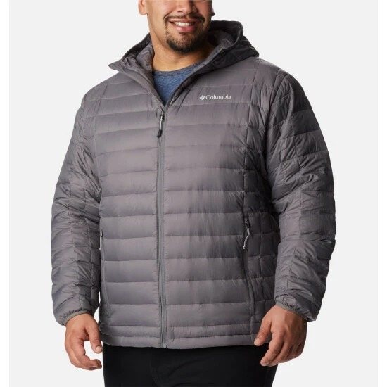 Columbia Men’s Voodoo Falls 590 TurboDown™ Hooded Jacket - Big Collegiate Navy - Image 10