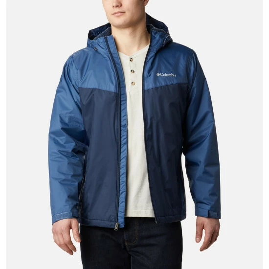 Columbia Men's Glennaker™ Sherpa Lined Jacket - Tall Night Tide, Collegiate Navy - Image 11