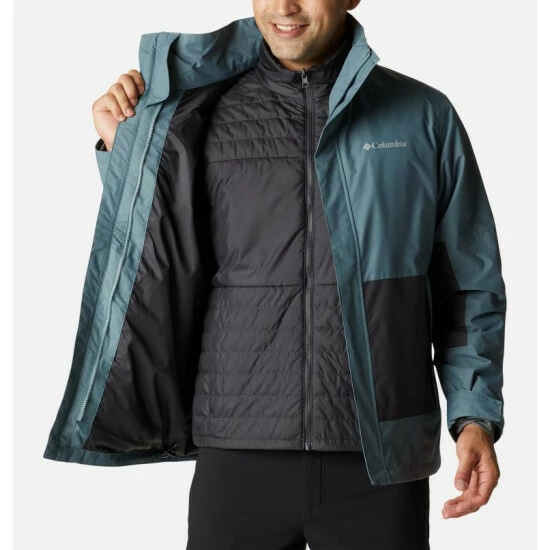 Columbia Men's Agate Alley™ Interchange Jacket Black - Image 8