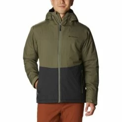 Columbia Men's Point Park™ Insulated Jacket Black, Cordovan, Ancient Fossil