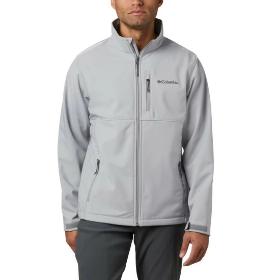 Columbia Men’s Ascender™ Softshell Jacket - Tall Columbia Grey Selected - Image 7