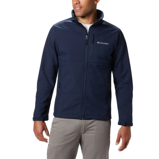 Columbia Men’s Ascender™ Softshell Jacket - Tall Columbia Grey Selected - Image 11